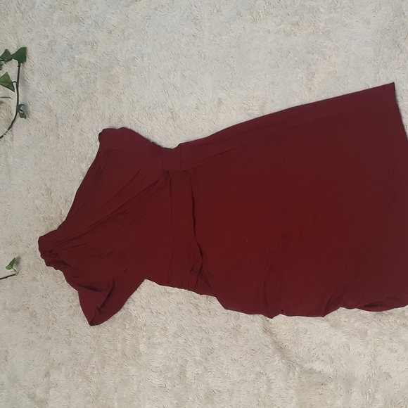 Cynthia Steffe bodycon, one shouldered pleated and gathered holiday dress - Picture 1 of 7
